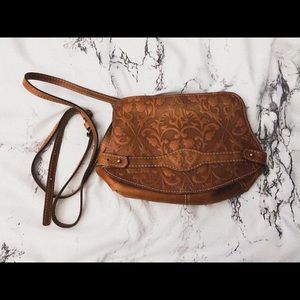 Patricia Nash Leather Tooling Crossbody Purse